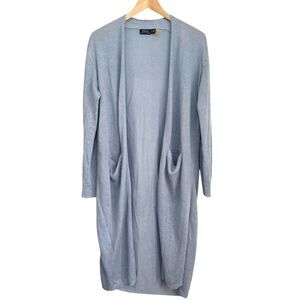 Polo Ralph Lauren Linen Long Open Front Cardigan